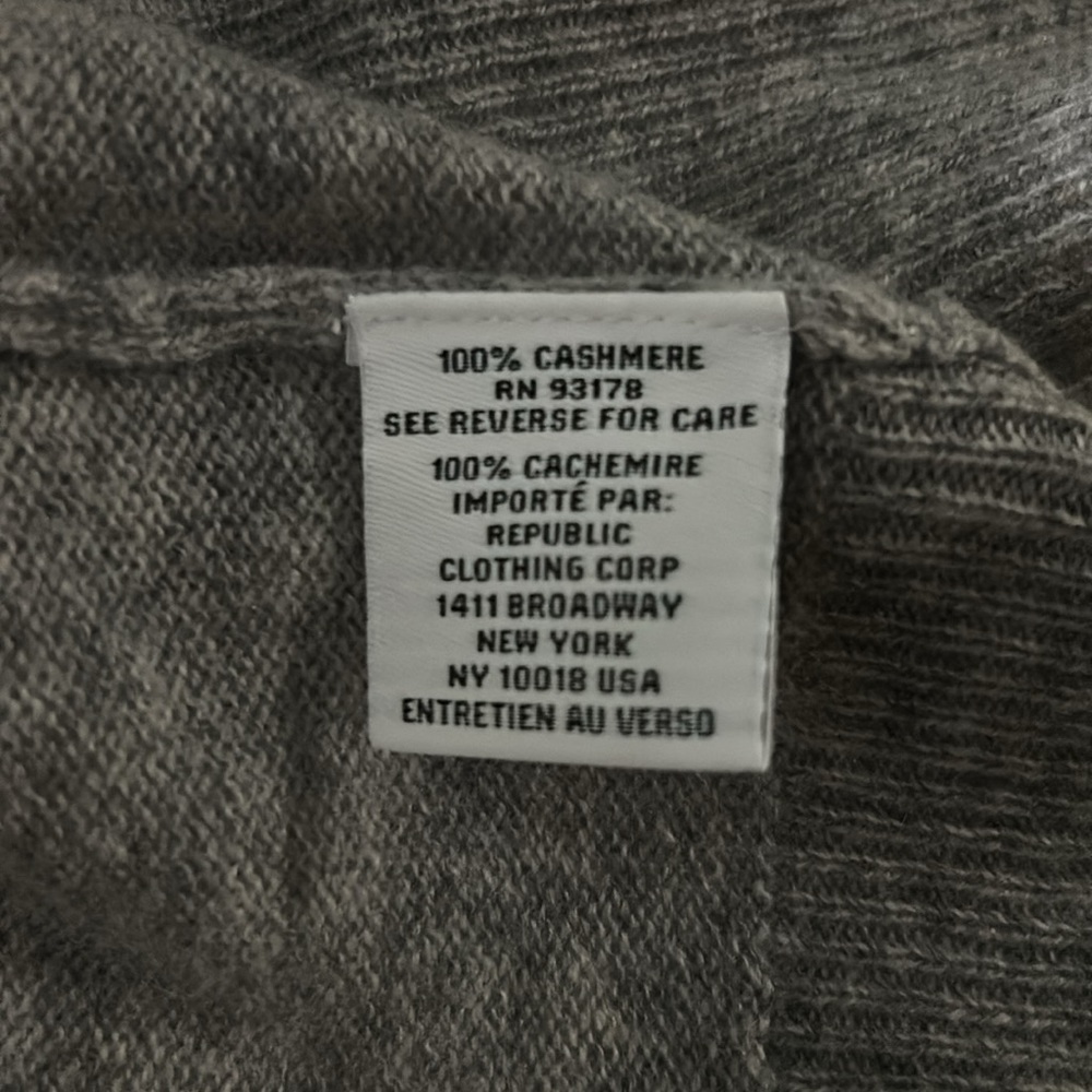 Magaschoni gray cashmere sweater size S NWT - Picture 6 of 6